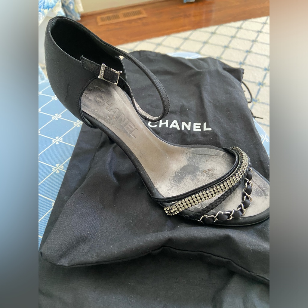 Chanel Satin Evening Shoes!